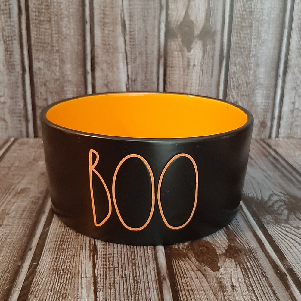 Rae Dunn Ceramic 6" BOO  Bowl